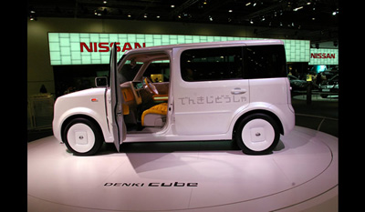 Nissan Denki Cube Electric Car Concept 2008 2